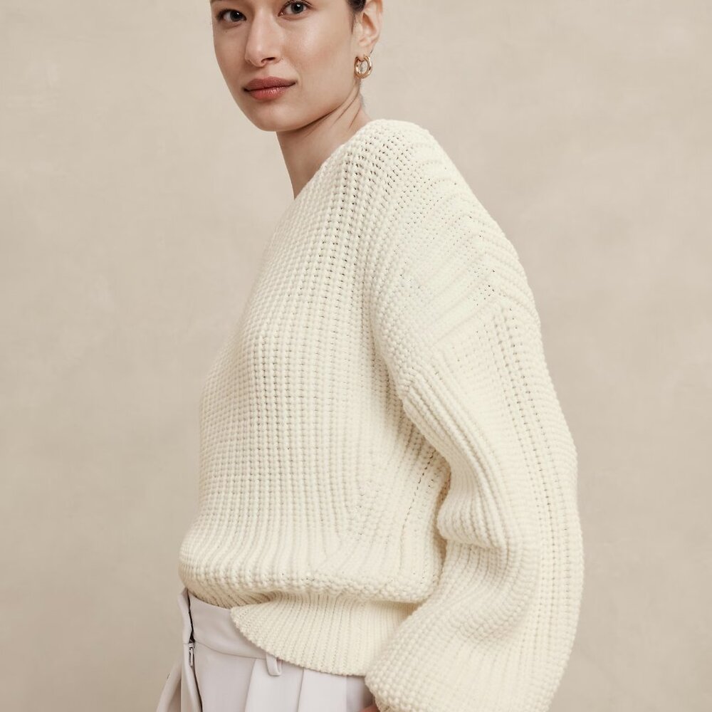Banana Republic Factory Textured Sweater